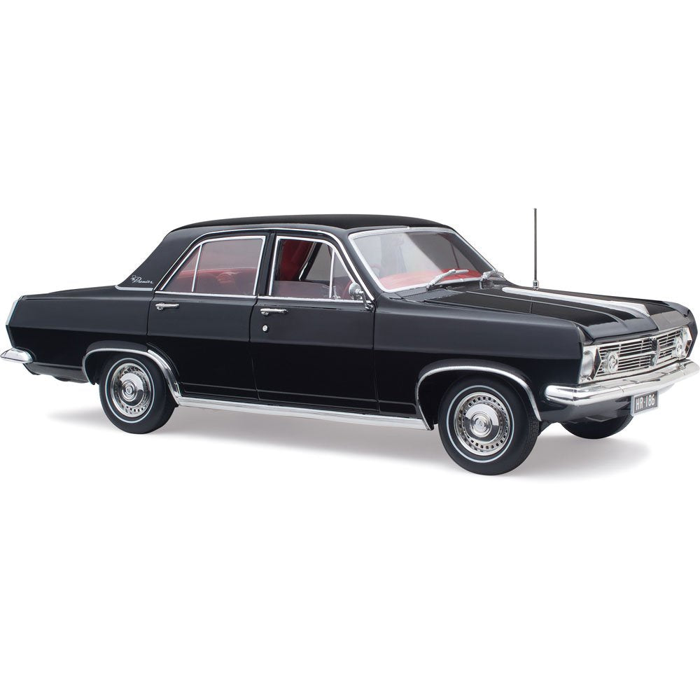 Classic Carlectables Holden HR Premier Warrigal Black, 1:18 Scale Diecast Model Car