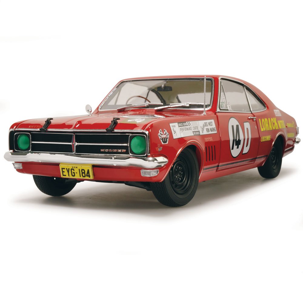 Classic Carlectables Holden HK Monaro GTS 327 1968 Bathurst Controversy #14D, 1:18 Scale Diecast Model Car