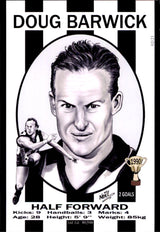 Collingwood Magpies 1990 Premiers Card Set by Noel