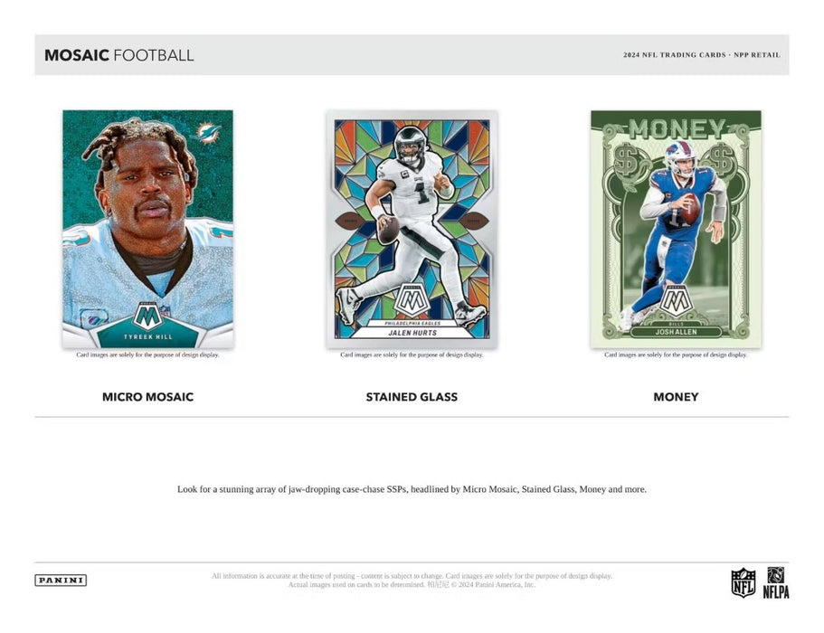 2024 Panini Mosaic Football NFL Blaster Box