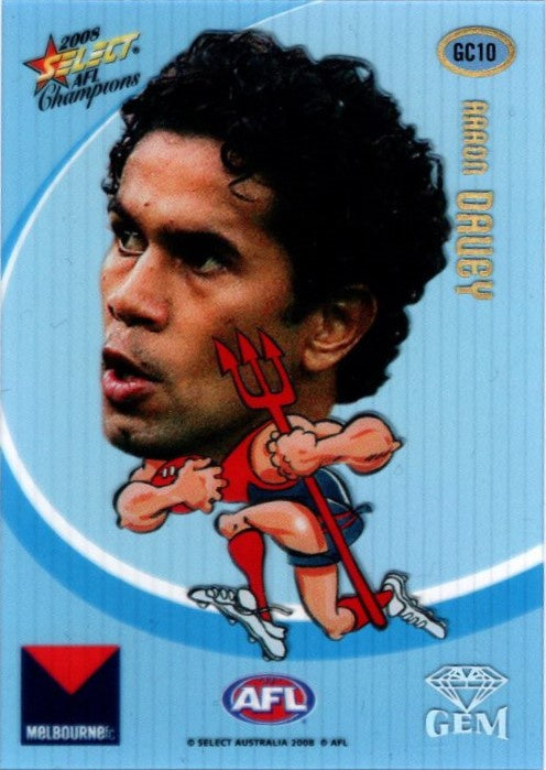 Aaron Davey, Gem Card, 2008 Select AFL Champions