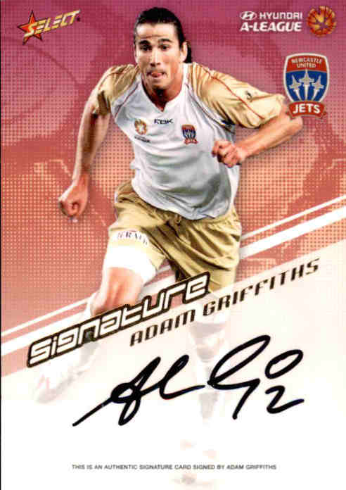 2008 Select A-League Soccer Signature Set of 8 Cards