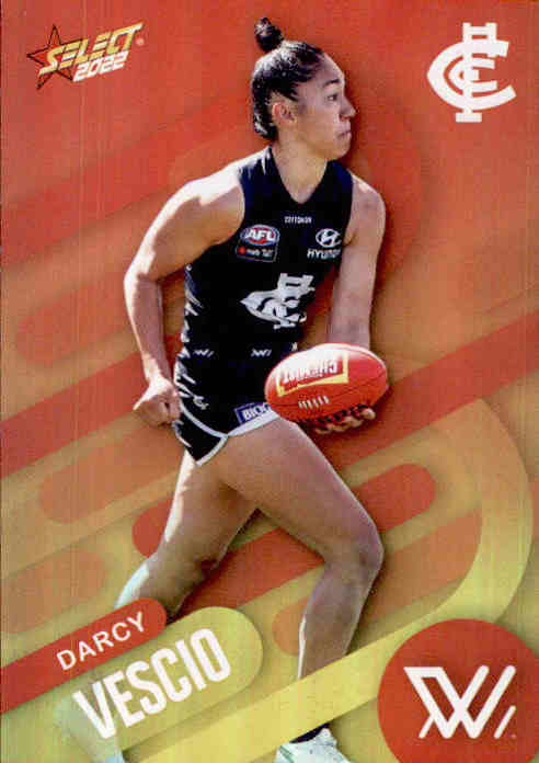 2022 Select Footy Stars AFL ORANGE Parallel Cards - Cards PS172 to PS217 - Pick Your Card