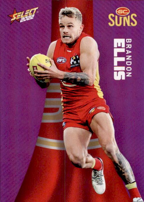 2022 Select Footy Stars AFL PURPLE Parallel Cards - Cards PP1 to PP151 - Pick Your Card