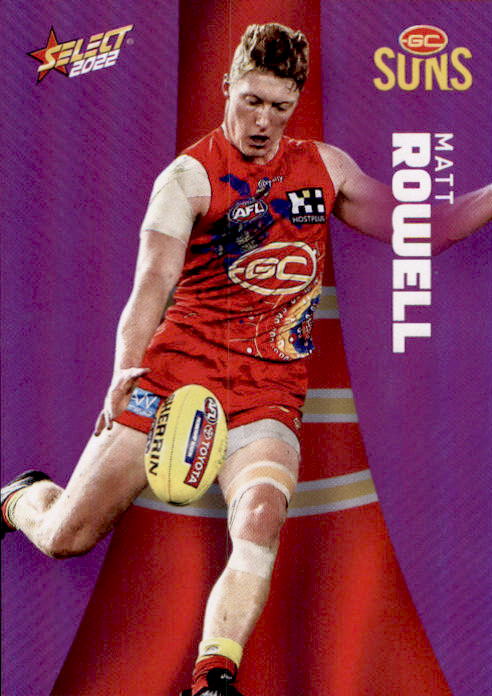 2022 Select Footy Stars AFL PURPLE Parallel Cards - Cards PP1 to PP151 - Pick Your Card