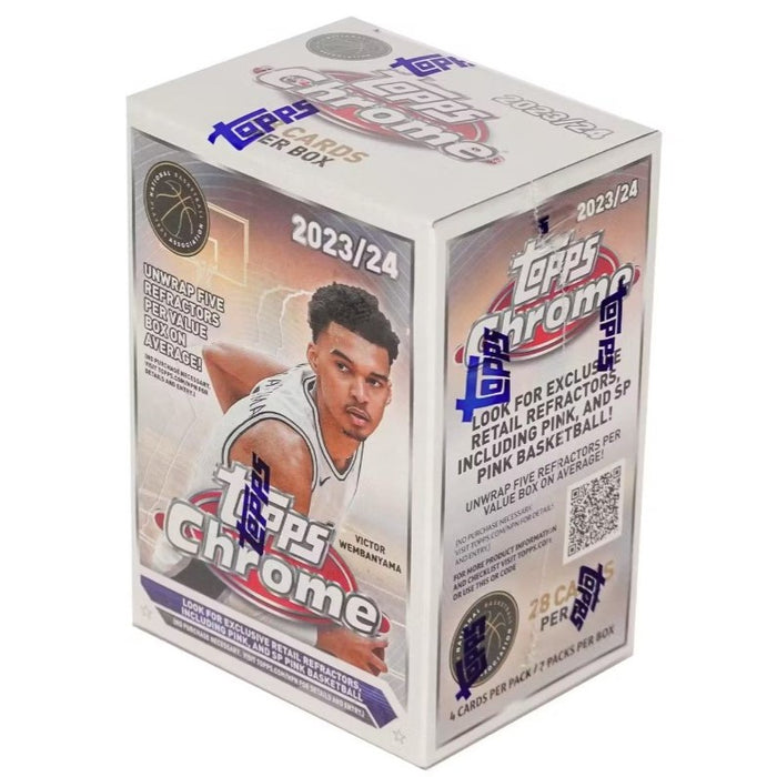 2023-24 Topps Chrome Basketball Blaster Box