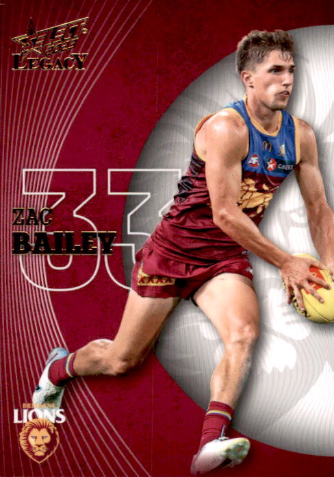 2023 Select AFL Legacy Base Cards - 1 to 100 - Pick Your Card