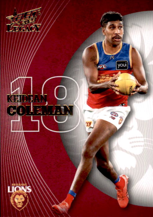 2023 Select AFL Legacy Base Cards - 1 to 100 - Pick Your Card