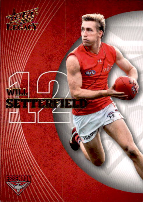 2023 Select AFL Legacy Base Cards - 1 to 100 - Pick Your Card