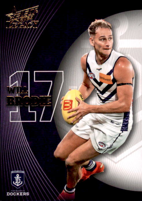 2023 Select AFL Legacy Base Cards - 1 to 100 - Pick Your Card