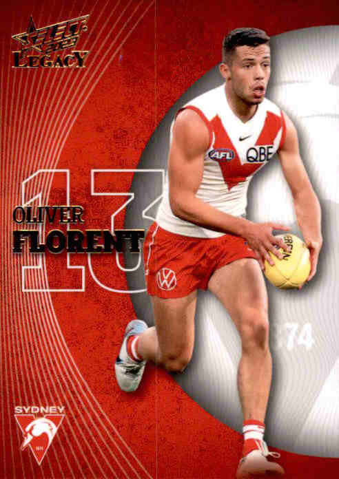 2023 Select AFL Legacy Base Cards - 101 to 158 - Pick Your Card