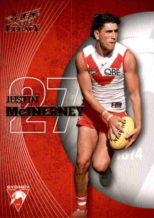 2023 Select AFL Legacy Base Cards - 101 to 158 - Pick Your Card