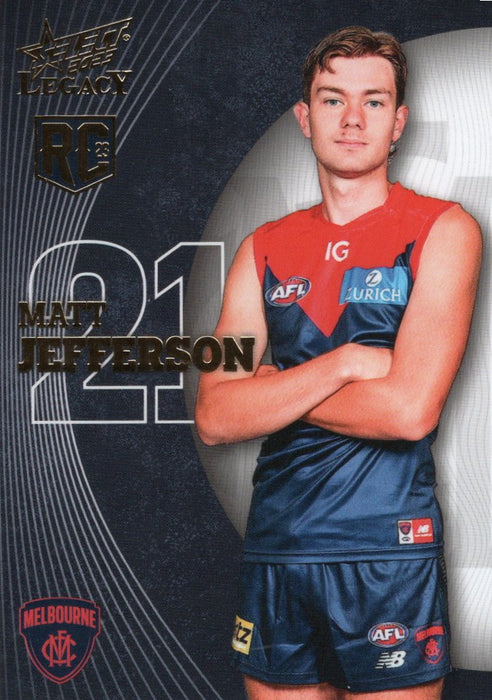 2023 Select AFL Legacy Base Rookie Cards - 158 to 217 - Pick Your Card