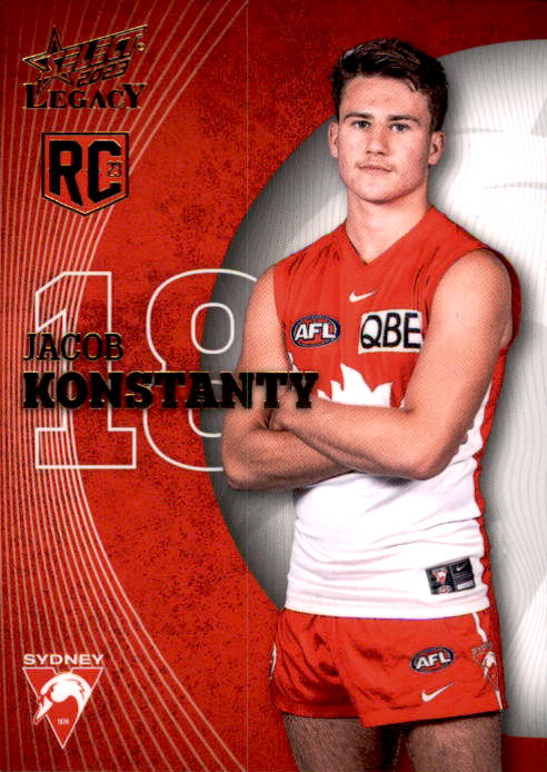 2023 Select AFL Legacy Base Rookie Cards - 158 to 217 - Pick Your Card