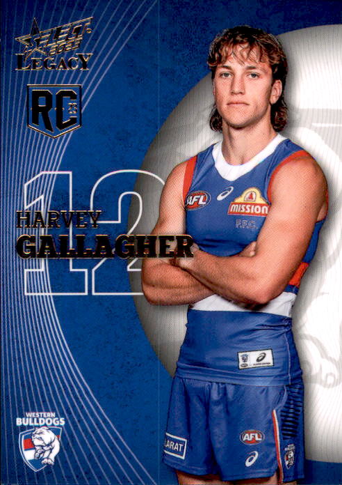 2023 Select AFL Legacy Base Rookie Cards - 158 to 217 - Pick Your Card