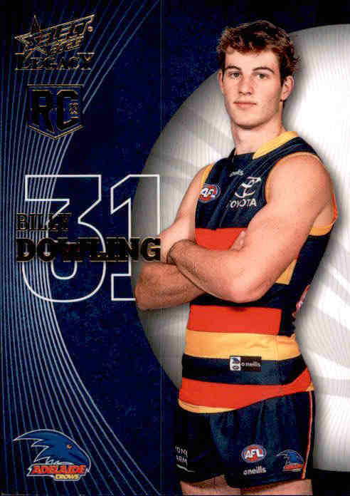 2023 Select AFL Legacy Base Rookie Cards - 158 to 217 - Pick Your Card