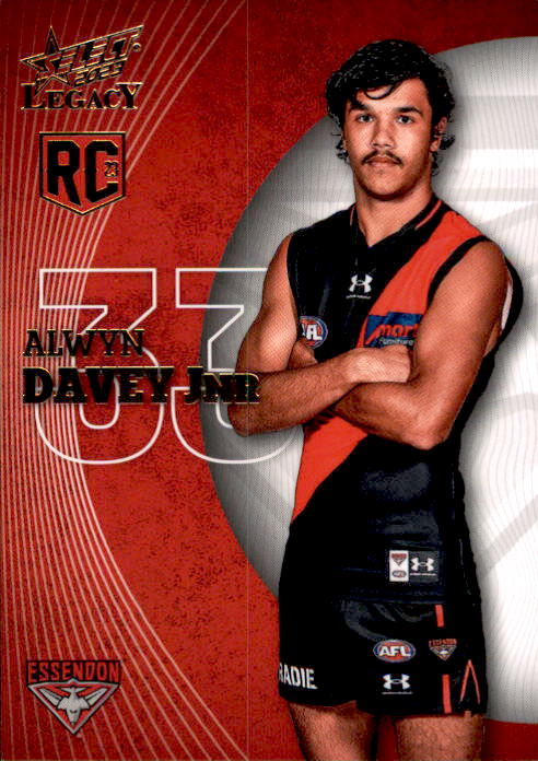 2023 Select AFL Legacy Base Rookie Cards - 158 to 217 - Pick Your Card