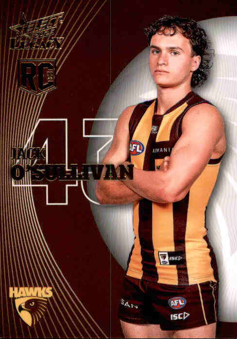 2023 Select AFL Legacy Base Rookie Cards - 158 to 217 - Pick Your Card