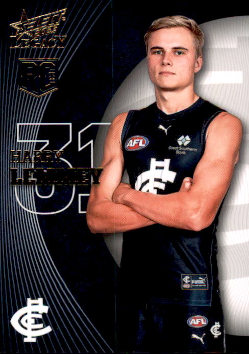 2023 Select AFL Legacy Base Rookie Cards - 158 to 217 - Pick Your Card