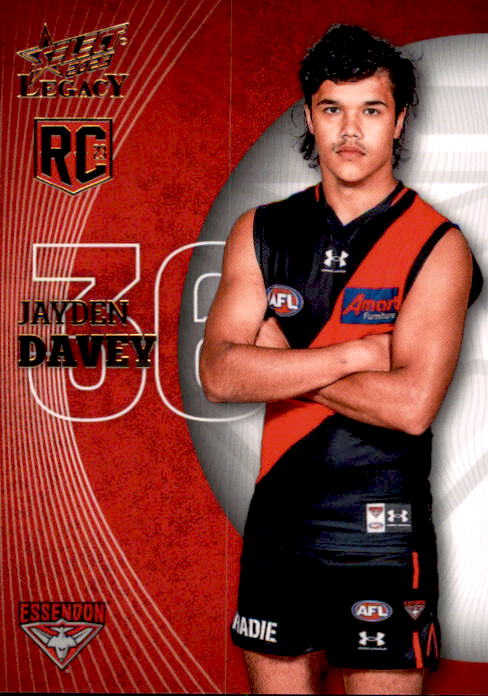 2023 Select AFL Legacy Base Rookie Cards - 158 to 217 - Pick Your Card