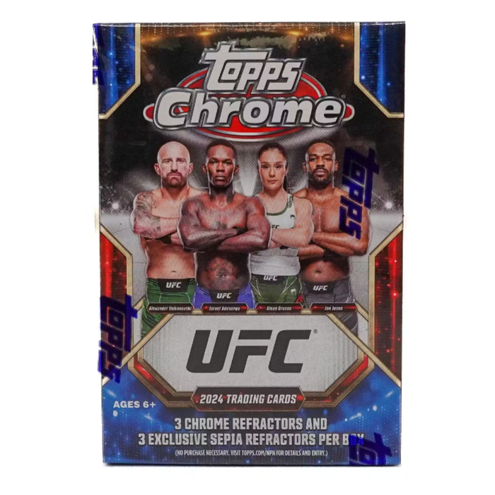 2024 Topps Chrome UFC 6-Pack Blaster Box