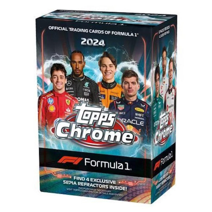 2024 Topps Chrome F1 Formula 1 Blaster Box