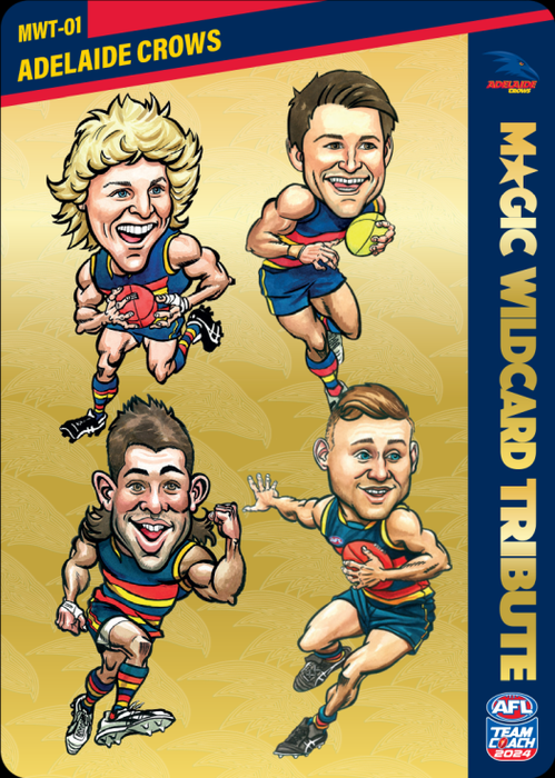 Adelaide Crows, GOLD Magic Wildcard Tribute, 2024 Teamcoach AFL