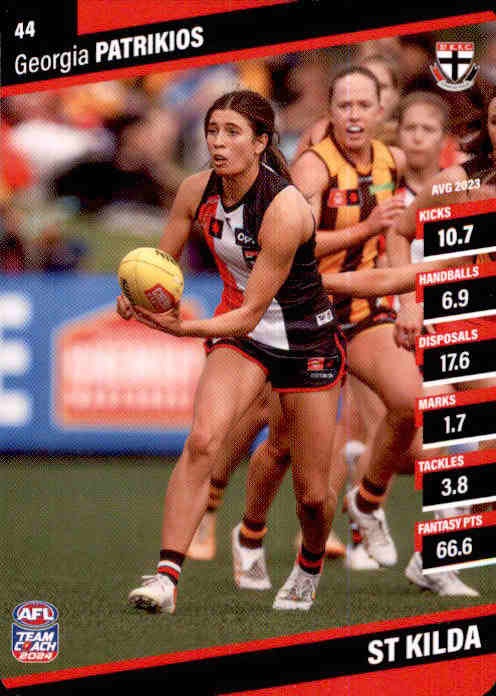 2024 Teamcoach AFLW Common Cards - Cards 1 to 54 - Pick Your Card