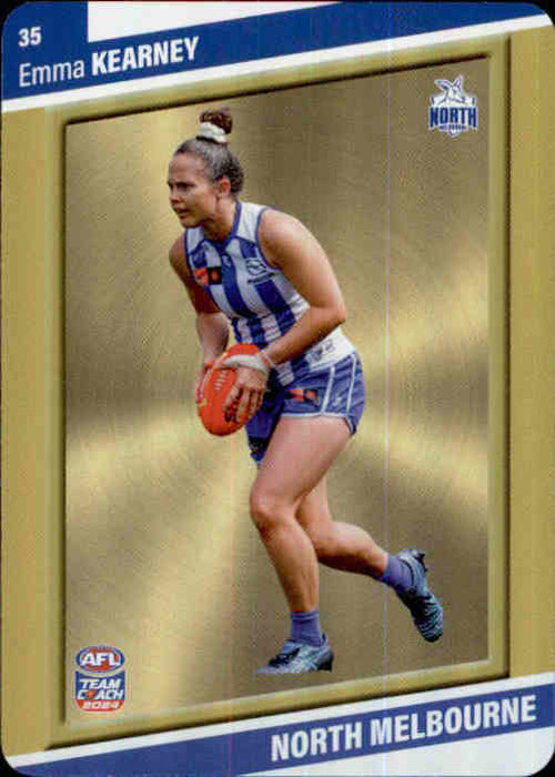 2024 Teamcoach AFLW GOLD Parallel Cards - Cards 1 to 54 - Pick Your Card