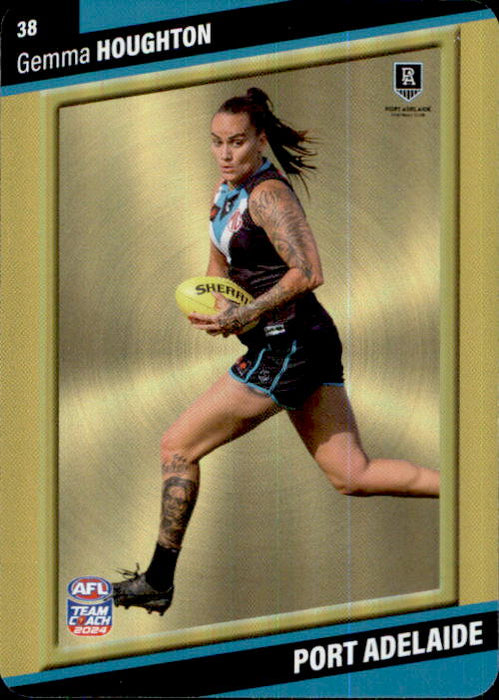 2024 Teamcoach AFLW GOLD Parallel Cards - Cards 1 to 54 - Pick Your Card