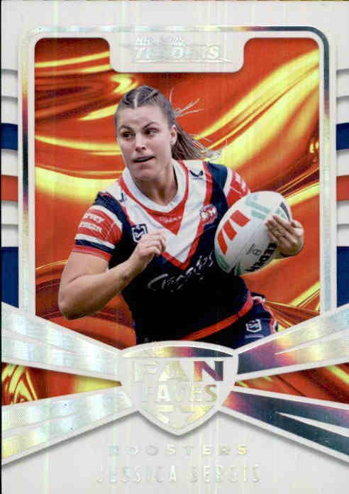 Jessica Sergis, Fan Faves Red, 2025 TLA Traders NRL Rugby League