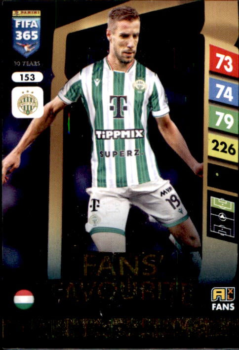 Barnabas Varga, Fans' Favourite, 2025 Panini FIFA 365 Adrenalyn XL Soccer