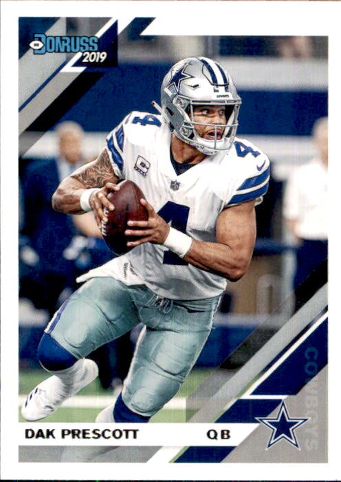 Dak Prescott, #73, 2019 Panini Donruss Football NFL
