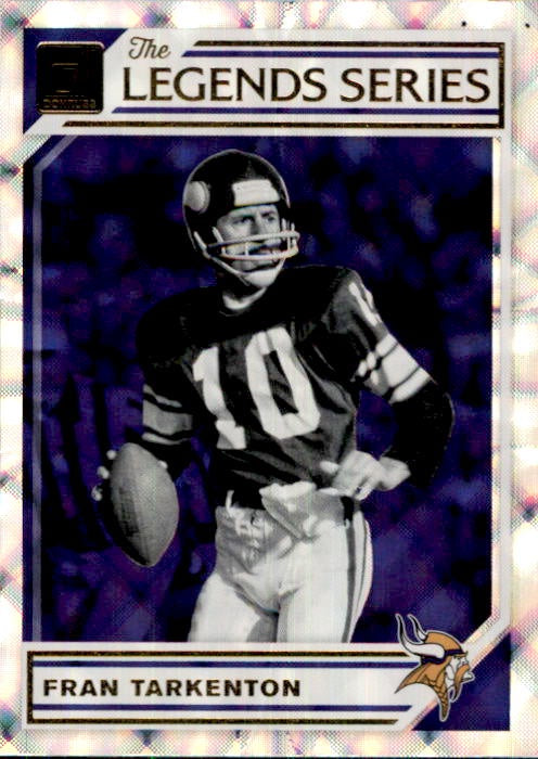 Fran Tarkenton, Legends Series, 2019 Panini Donruss Football NFL