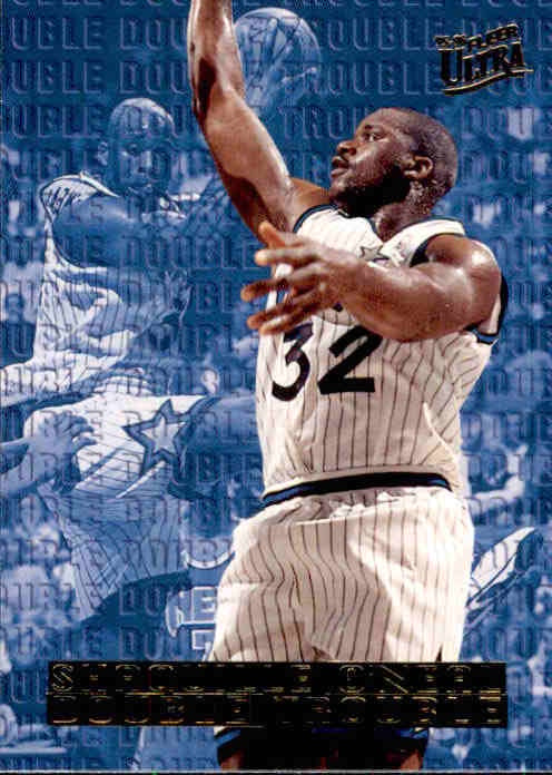 Shaquille O'Neal, Double Trouble, 1995-96 Fleer Ultra Basketball NBA