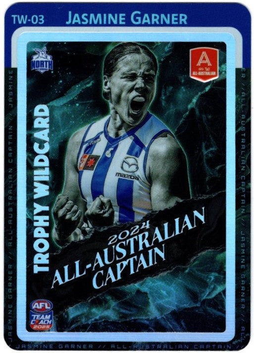 Jasmine Garner, Silver Trophy Wildcard, 2025 Teamcoach AFLW