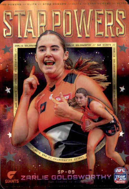 Zarlie Goldsworthy, TEAM Star Powers, 2025 Teamcoach AFLW