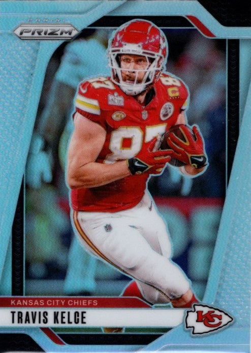 Travis Kelce, Silver Prizm, 2024 Panini Prizm Football NFL