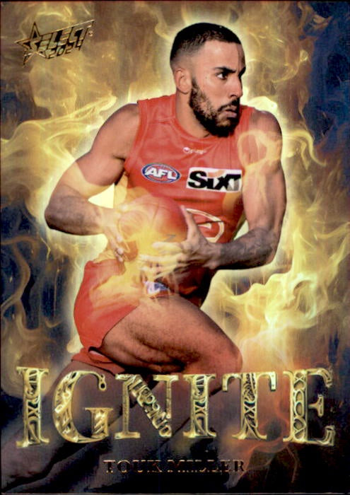 Touk Miller, IGG35, Ignite Gold, 2024 Select AFL Footy Stars