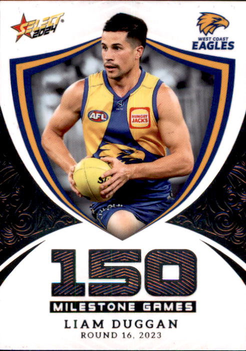 Liam Duggan, MG99, Milestone, 2024 Select AFL Footy Stars