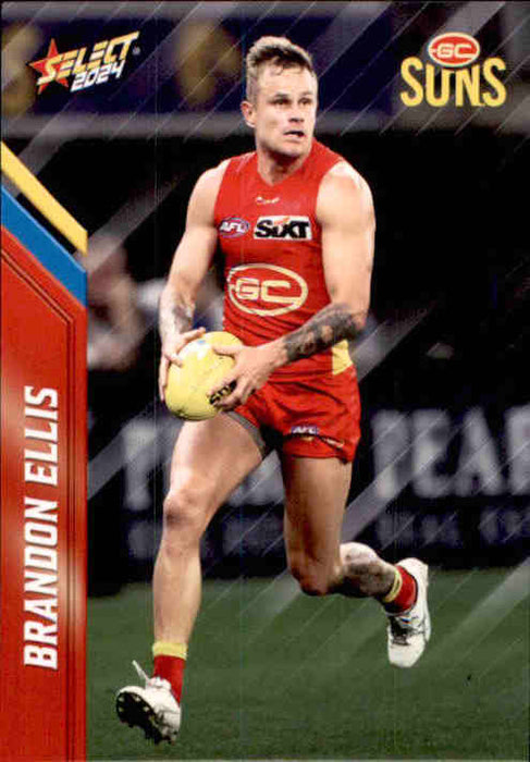 2024 Select Footy Stars AFL Common Cards - Cards 1 to 100 - Pick Your Card