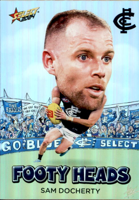 Sam Docherty, FH14, Footy Heads, 2024 Select AFL Footy Stars