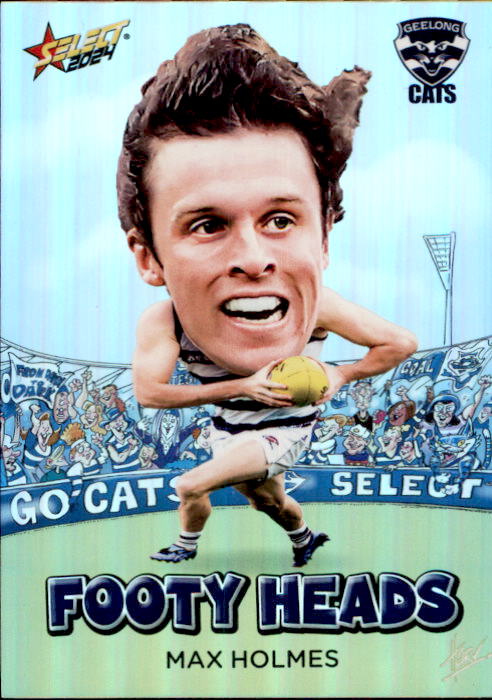 Max Holmes, FH33, Footy Heads, 2024 Select AFL Footy Stars