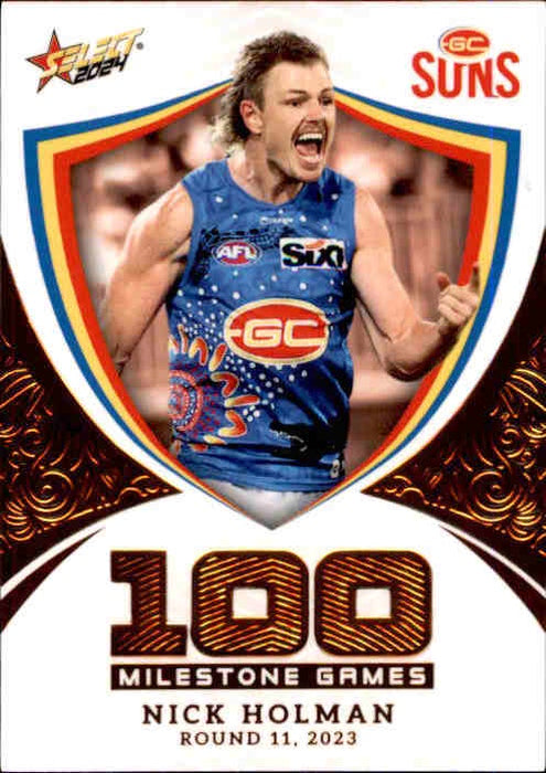 Nick Holman, MG55, Milestone, 2024 Select AFL Footy Stars