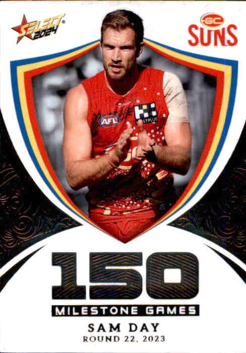 Sam Day, MG58, Milestone, 2024 Select AFL Footy Stars