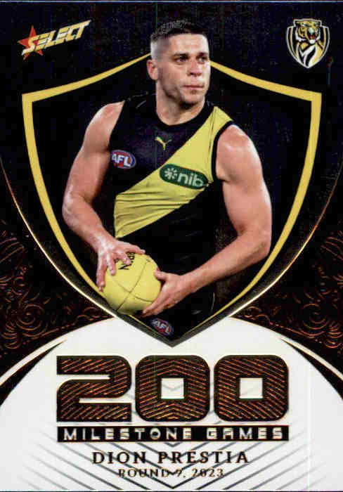 Dion Prestia, MGH78, Milestone Hobby, 2024 Select AFL Footy Stars