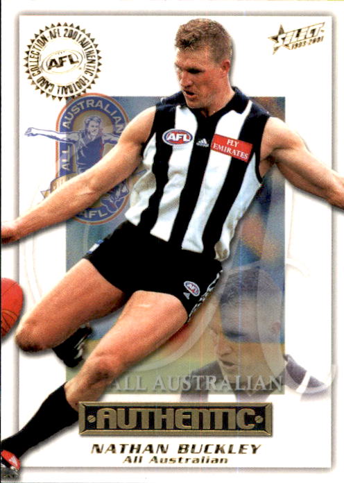 Nathan Buckley, All Australian, 2001 Select AFL Authentic