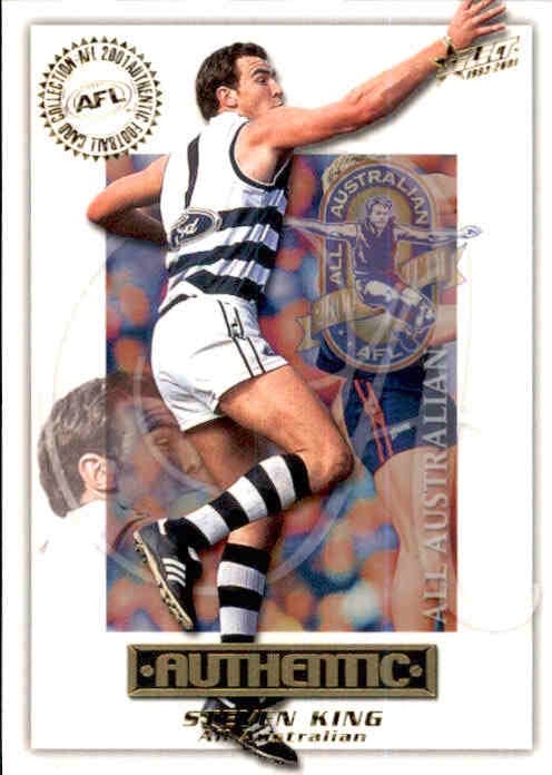 Steven King, All Australian, 2001 Select AFL Authentic