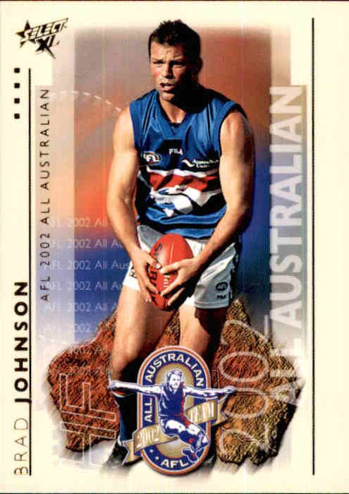 Brad Johnson, All-Australian, 2003 Select AFL XL