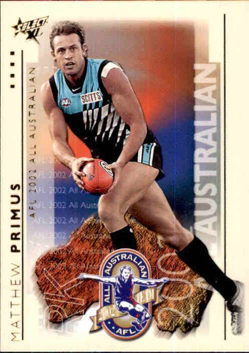 Matthew Primus, All-Australian, 2003 Select AFL XL